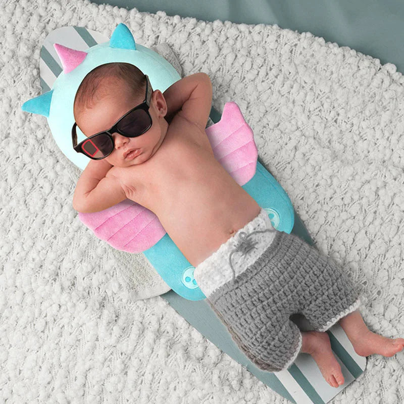 Cartoon Baby Head Protector Backpack Pillow