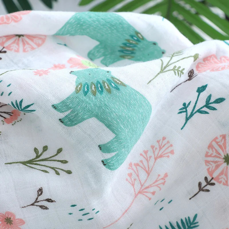 Cute Cartoon Baby Blanket