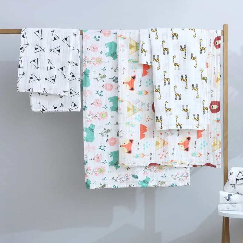 Cute Cartoon Baby Blanket