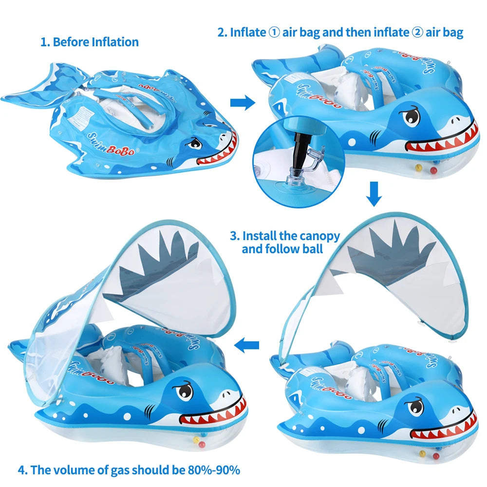 Inflatable Baby Swim Float Ring
