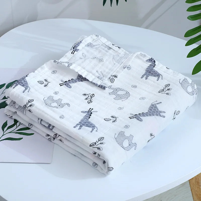 Cute Cartoon Baby Blanket