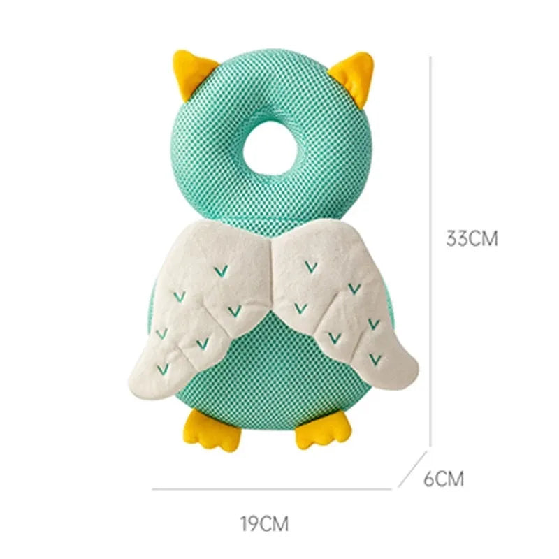 Cartoon Baby Head Protector Backpack Pillow