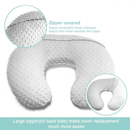 Ultra-Soft Baby Nursing Pillow Cover