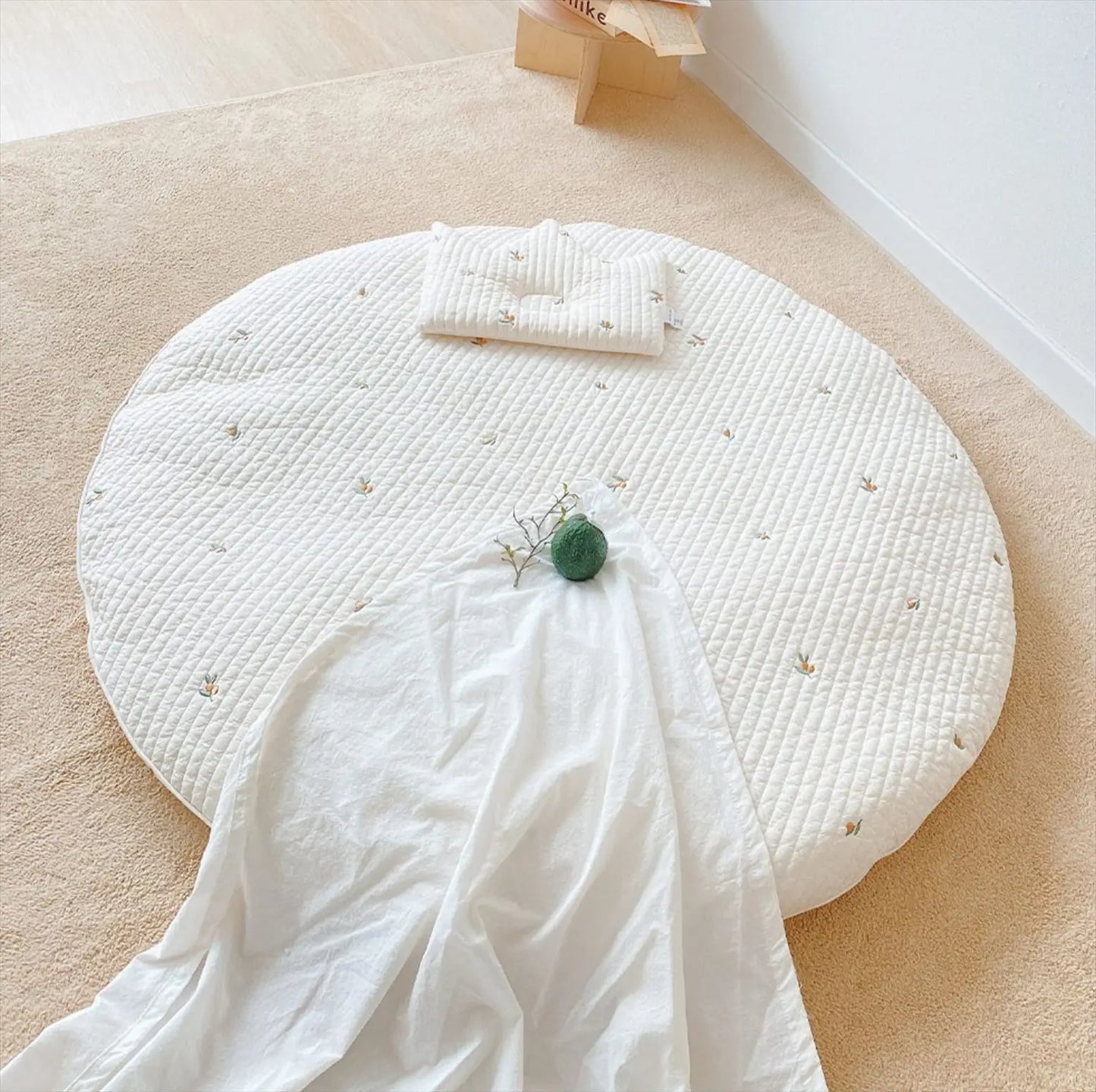 Round Kid's Crawling Mat