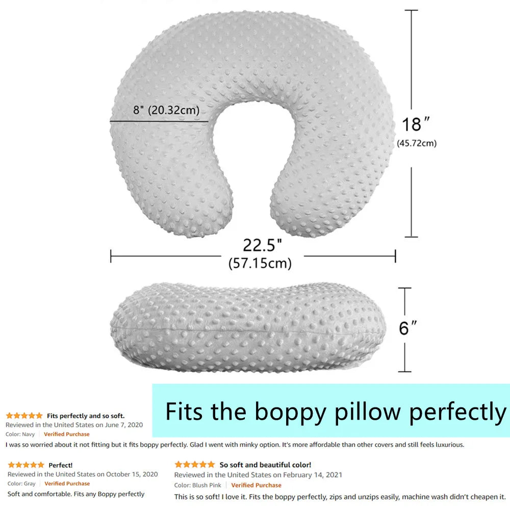 Ultra-Soft Baby Nursing Pillow Cover