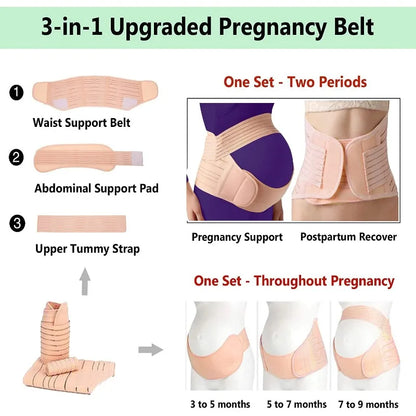 Adjustable Maternity Belly Support Band