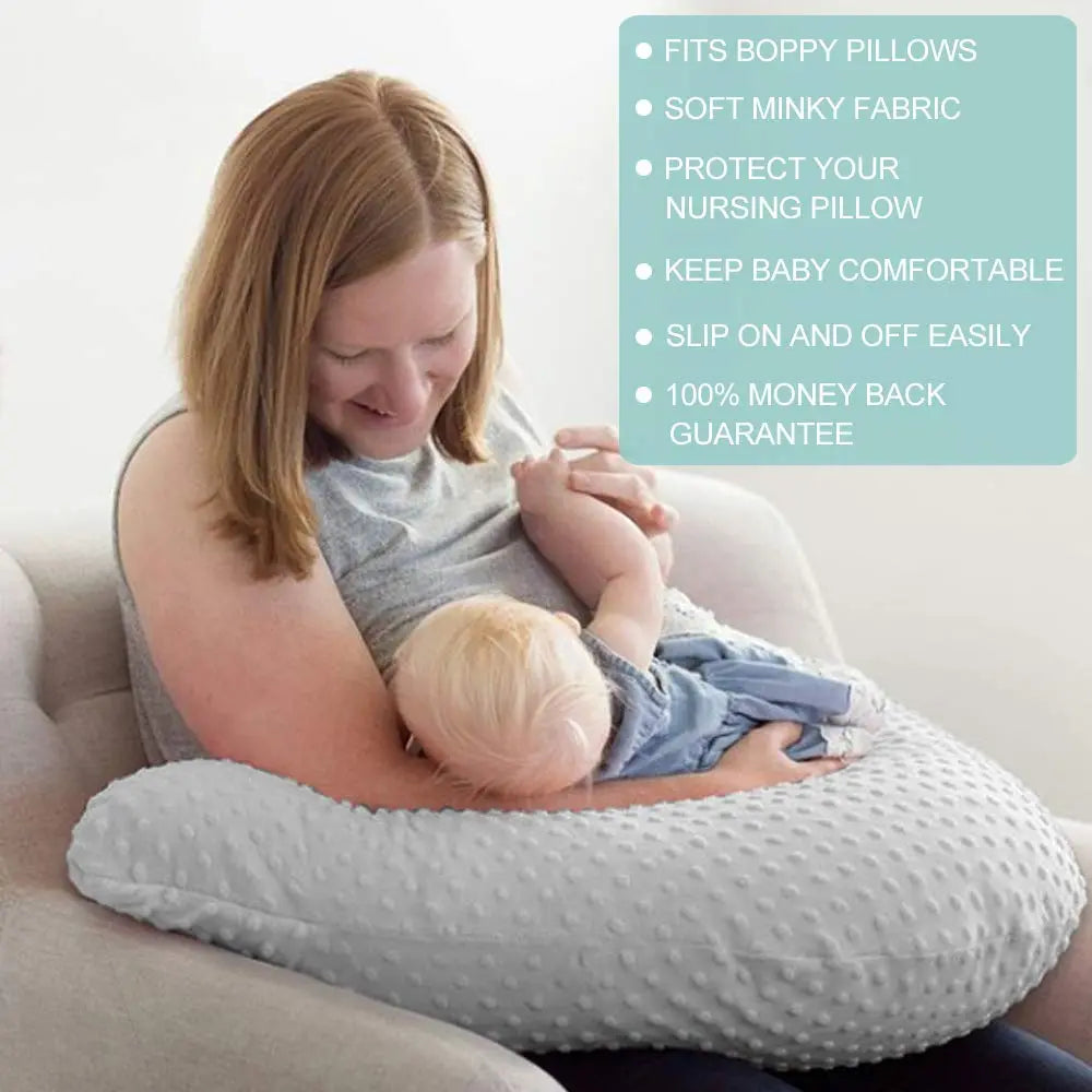 Ultra-Soft Baby Nursing Pillow Cover