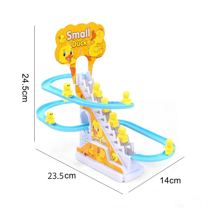 DIY Electronic Climbing Stairs Track Toy